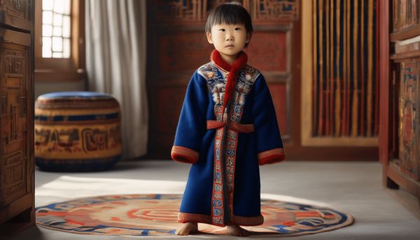 Vêtements mongols pour enfants : chaleur et tradition en un clic